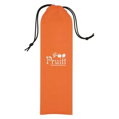 Carrying Pouch Non-Woven for Straws - 11 x 3 in