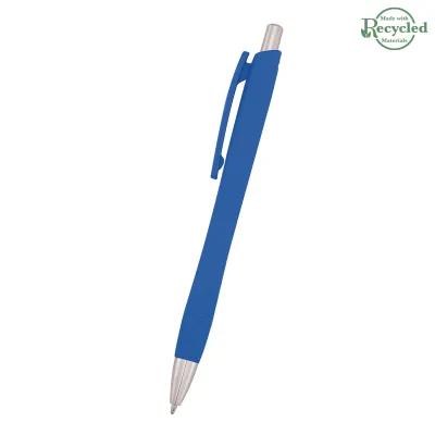 Pen Recycled ABS Plunger Action Rubberized - product view 23
