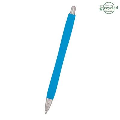 Pen Recycled ABS Plunger Action Rubberized - product view 24