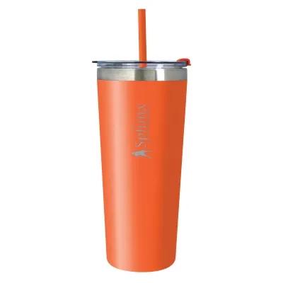 Colma Full Laser Stainless Steel Tumbler - 24 oz - product view 2