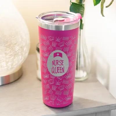 Colma Full Laser Stainless Steel Tumbler - 24 oz - product view 11