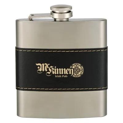 McCoy Stainless Steel Flask - 6 oz