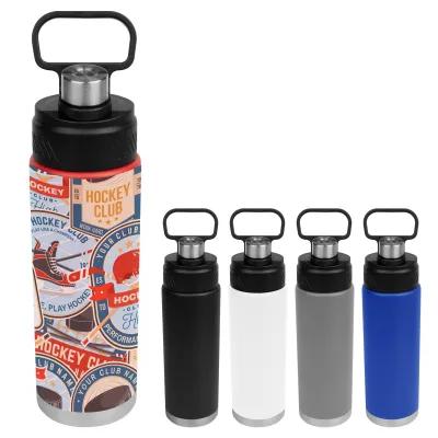 Insulated Stainless Steel Water Bottle Double Wall - 24 oz