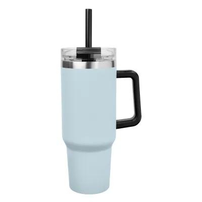 Insulated Stainless Steel Tumbler with Handle - 40 oz - product view 26