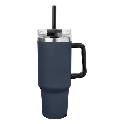 Insulated Stainless Steel Tumbler with Handle - 40 oz - product view 30