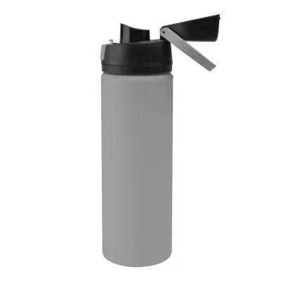 Recycled Stainless Steel Water Bottle Pop Open Lid - 24 oz - product view 17
