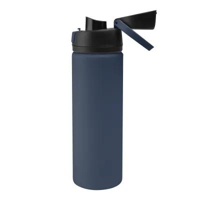 Recycled Stainless Steel Water Bottle Pop Open Lid - 24 oz - product view 19