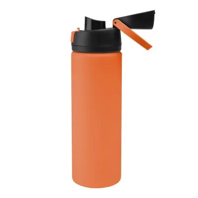 Recycled Stainless Steel Water Bottle Pop Open Lid - 24 oz - product view 21