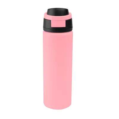Recycled Stainless Steel Water Bottle Pop Open Lid - 24 oz - product view 22