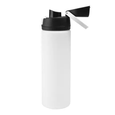 Recycled Stainless Steel Water Bottle Pop Open Lid - 24 oz - product view 27