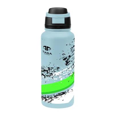 Recycled Stainless Steel Water Bottle Pop Open Lid - 32 oz - product view 11