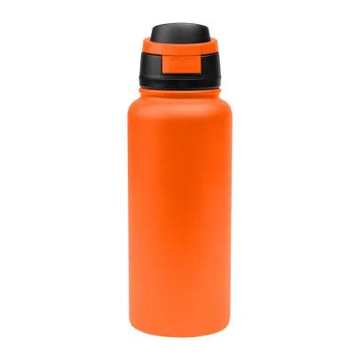 Recycled Stainless Steel Water Bottle Pop Open Lid - 32 oz - product view 19