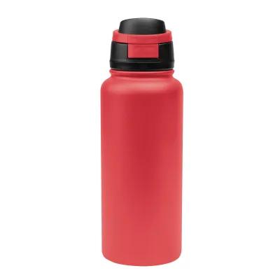 Recycled Stainless Steel Water Bottle Pop Open Lid - 32 oz - product view 24