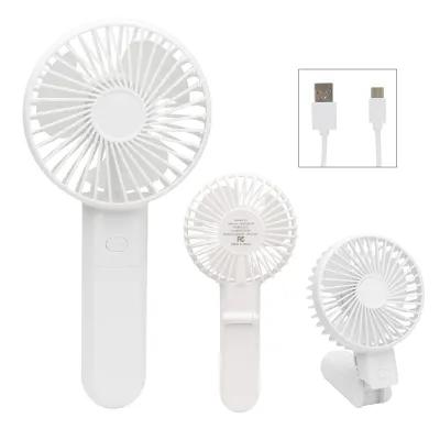 Rechargeable Handheld Fan Bendable - 4 x 8.75 in - product view 2