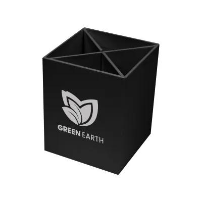 Pen Cup 4 Compartment FSC Certified - 3 x 4 in - product view 3