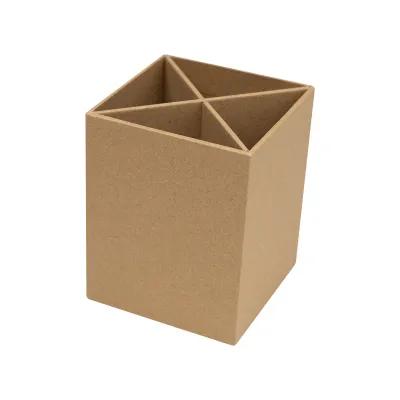 Pen Cup 4 Compartment FSC Certified - 3 x 4 in - product view 5
