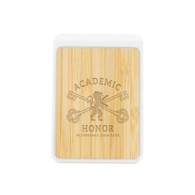 Magnetic Clip with Bamboo Accent - 2 x 2.75 in