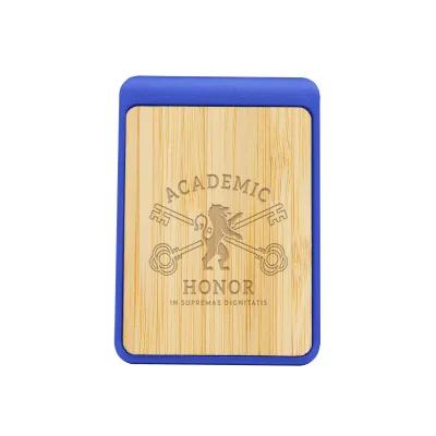 Magnetic Clip with Bamboo Accent - 2 x 2.75 in - product view 2