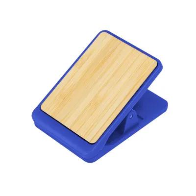 Magnetic Clip with Bamboo Accent - 2 x 2.75 in - product view 7