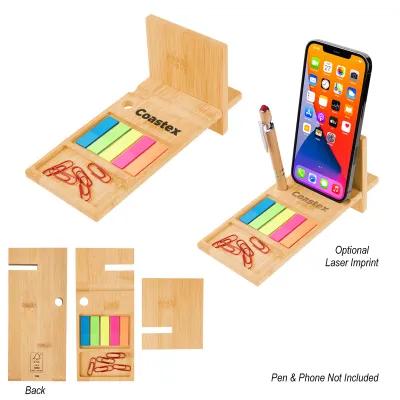 Phone Holder with Sticky Flags FSC - 3 x 7.5 in