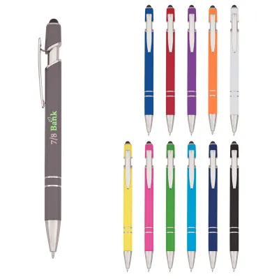 Stylus Pen Recycled ABS Plunger Action - 5.5 in