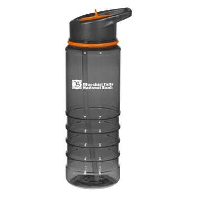 Tritan Water Bottle Impact Resistant with Carry Handle - 24 oz