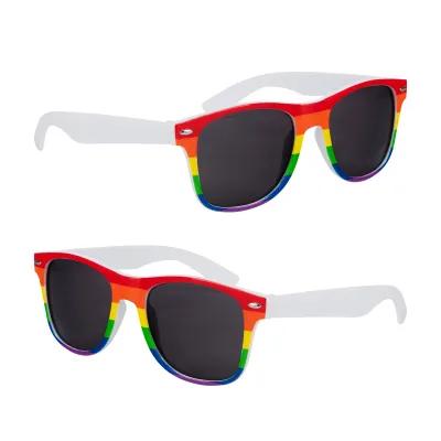Sunglasses UV400 Protection Full Color Prism Design - product view 2