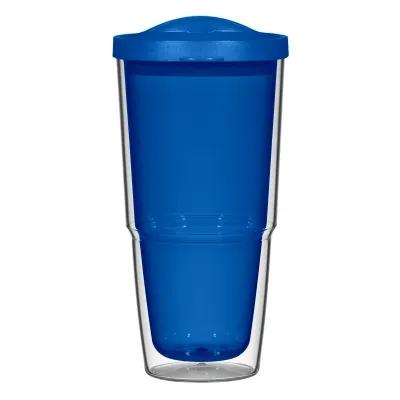 Insulated Tumbler Double Wall with Thumb-Slide Lid - 24 oz - product view 3