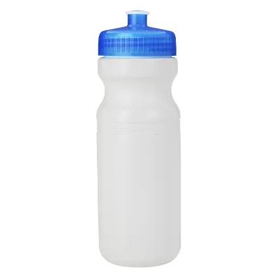 Water Bottle HDPE Push Pull Lid - 24 oz - product view 3