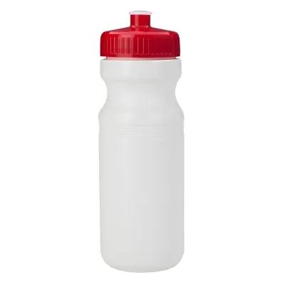 Water Bottle HDPE Push Pull Lid - 24 oz - product view 6