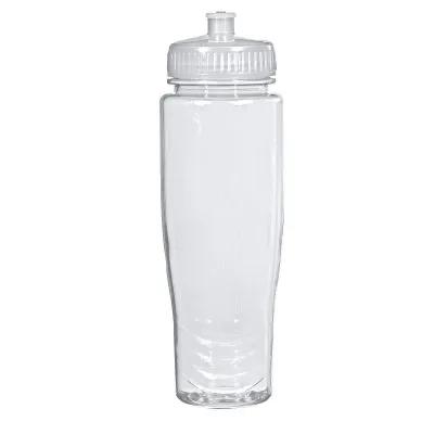 Water Bottle PET Push Pull Lid - 28 oz - product view 2