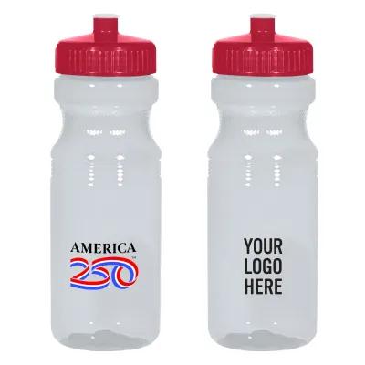 Water Bottle PET Fitness Style - 24 oz