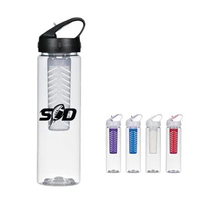 Fruit Infuser Bottle PET Easy Carry Handle - 25 oz