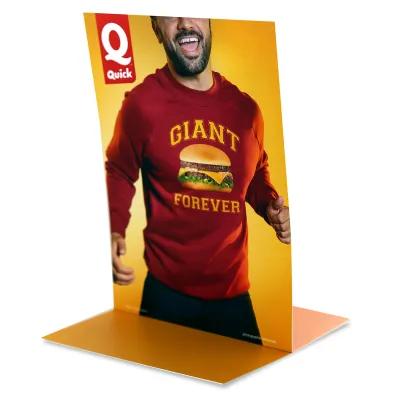 Table Display Vacuum Suction PVC Material - 5.8 x 8.3 in