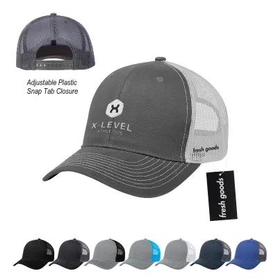 Baseball Cap Cotton Twill Mesh Back (One Size)