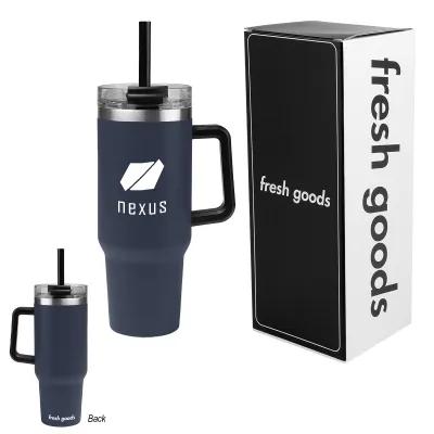 Insulated Tumbler Stainless Steel Handle - 40 oz - product view 1