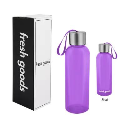 Water Bottle Recycled Plastic Sport Style - 20 oz - product view 1