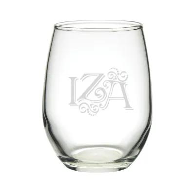Wine Glass Standard Glass Material Design - 9 oz - product view 1
