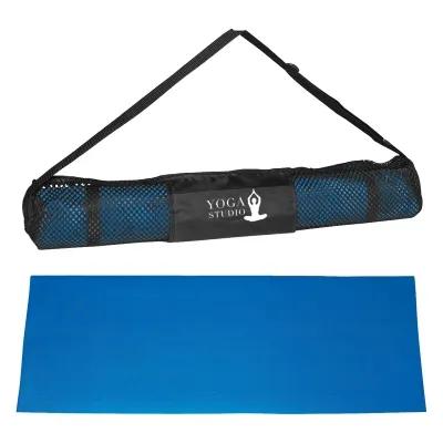 Yoga Mat with Carrying Case - 24 x 68 in