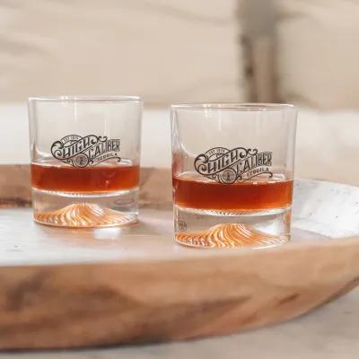 Whiskey Glass Heavy Base Soda Lime - 8.5 oz - product view 2