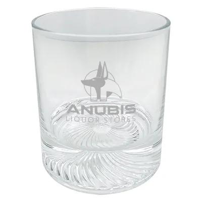 Whiskey Glass Heavy Base Soda Lime - 8.5 oz - product view 3