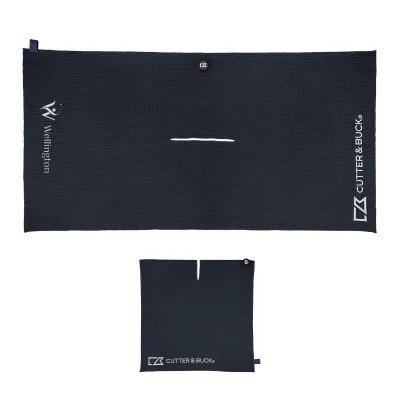 Golf Towel rPET Magnetic Microfiber - 40 x 10 in - product view 3