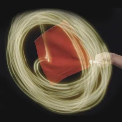 Rally Towel Light Up Spinner LED Handle - 11 x 11 in - product view 11