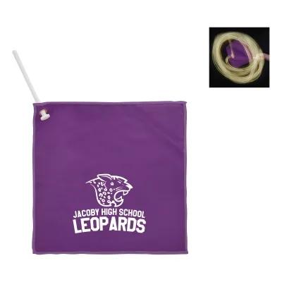 Rally Towel Light Up Spinner LED Handle - 11 x 11 in - product view 13