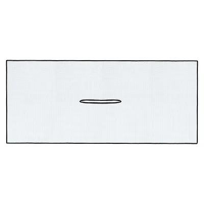 Golf Towel Microfiber Waffle Weave Center-Slit - 40 x 17 in - product view 2