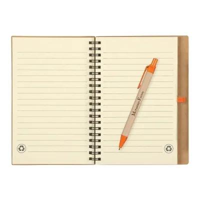 Spiral Notebook Eco-Friendly with Pen - 5.25 x 7 in - product view 8