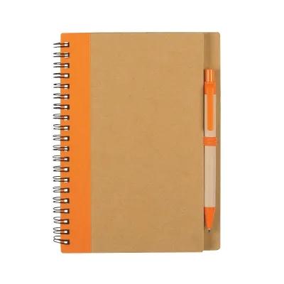 Spiral Notebook Eco-Friendly with Pen - 5.25 x 7 in - product view 10