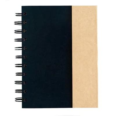 Spiral Notebook with Sticky Notes and Pen - 4.75 x 6 in - product view 4