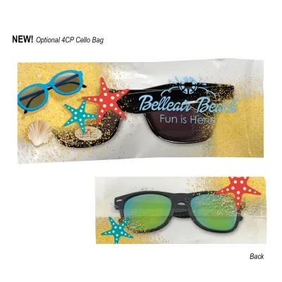 Sunglasses Mirrored Malibu Style UV400 Protection - product view 4