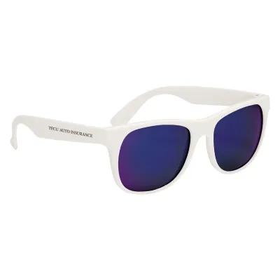 Sunglasses Rubberized Mirrored Recycled Material UV400